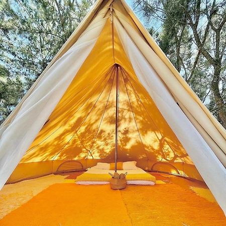 Glamping On Organic Yoga Farm With Natural Swimming Pool Near Beach Moncarapacho Luaran gambar